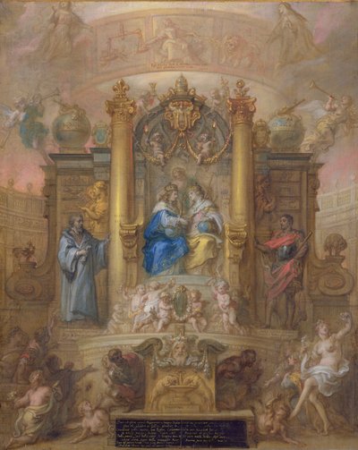 Alliance of France and Spain, Allegory of the Peace of the Pyrenees in 1659 by Theodoor van Thulden